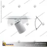 FOCO TRACK LIGHT HAMBURGO 30W BLANCO, photo 5