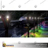 LAMPARA SOLAR S11 2W ESTACA 360 CAMINO JARDIN CON PANEL INTEGRADO RGB, photo 6