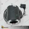 LYON - FOCO LED BASE COLGANTE TRIFASICO COB 35W 3000K NEGRO 36, photo 5