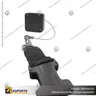 RECOILER DE SEGURIDAD NEGRO, photo 3