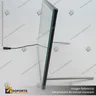 PANEL MENU SLIM BOX 1 CARA A4 CON PINES (225X304) COLOR NEGRO, photo 4