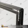 PANEL MENU SLIM BOX COLGANTE NEGRO CON BRAZO TELESCOPICO (600X900), photo 6