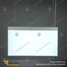 PANEL MENU SLIM BOX PLATEADO DOBLE CARA COLGANTE PIOLAS (600X350), photo 1