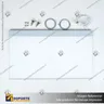 PANEL MENU SLIM BOX PLATEADO DOBLE CARA COLGANTE PIOLAS (600X350), photo 2