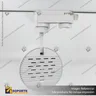 VERSALLES - FOCO LED TRACK LIGHT TRIFASICO COB 30W 4000K BLANCO 24, photo 4