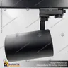 VERSALLES - FOCO LED TRACK LIGHT TRIFASICO COB 30W 3000K NEGRO 24, photo 2