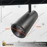 MONACO-FOCO TRACK LIGHT MAGNETICO CUERPO NEGRO 10W 48V 3000K, photo 2