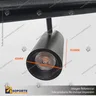 MONACO-FOCO TRACK LIGHT MAGNETICO CUERPO NEGRO 10W 48V 4000K, photo 3
