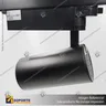 CANNES - FOCO LED TRACK LIGHT TRIFASICO COB 30W 3000K NEGRO 36, photo 2
