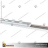 MG27 LUGANO - LAMPARA REJILLA CUERPO BLANCO 6W 300MM CALIDO 3000K 48V, photo 1
