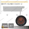 CANNES - FOCO LED TRACK LIGHT TRIFASICO COB 30W 3000K BLANCO 36, photo 1