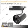 CANNES - FOCO LED TRACK LIGHT TRIFASICO COB 30W 3000K NEGRO 24, photo 1
