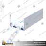 PERFIL PARA CINTA LED ALP 046 3MT, photo 2