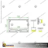 PERFIL PARA CINTA LED ALP 046 3MT, photo 6