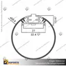 PERFIL PARA CINTA LED ALP D60 3MT, photo 4