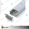 PERFIL PARA CINTA LED ALP 013 3MT, photo 1