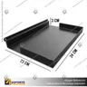 BANDEJA METALICA A PANEL RANURADO 23X34X3 CM, photo 1