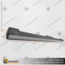 ASTURIAS -FOCO LINEAL MAGNETICO NEGRO 600MM 20W 48V 4000K, photo 3