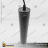 GALES- FOCO COLGANTE MAGNETICO CUERPO NEGRO 12W 48V 4000K, photo 7