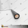 GALES - FOCO COLGANTE MAGNETICO CUERPO NEGRO 6W 48V 3000K, photo 1