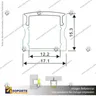 PERFIL PARA CINTA LED ALP 004 3MT, photo 5