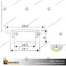 PERFIL PARA CINTA LED ALP 001 3MT, photo 6