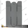 CARD HOLDER STOP/GRIS PLATA/GRIS PLATA, photo 1