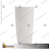 MUG DAYTONA/BLANCO/POLIESTILENO, photo 2