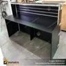 BLACK 1800W RECEPTION DESK, photo 2