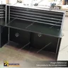BLACK 1800W RECEPTION DESK, photo 4