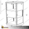 ROTATING OPEN DISPLAY TOWER BOX, photo 2