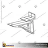 UTILITY SHELF BRACKET (FOR 6MM SHELVES), photo 2