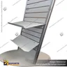 SLOPING METAL SHELVES, photo 3