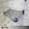 GARMENT RAIL WITH BUILT-IN SHELF, photo 2