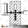 MCLN-WF-JOIN - LINEAR PANEL JOIN PROFILE WALL FIXING, photo 2