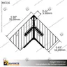 MC16 - ROUND & SQUARE CORNER JOIN PROFILES - 2.4M CLEARANCE, photo 4
