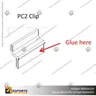 PLANKWALL SLATWALL CLIP PC2, photo 3