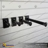 HEAVY DUTY STRAIGHT ARM DISPLAY BRACKETS, photo 1