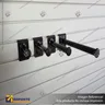 HEAVY DUTY STRAIGHT ARM DISPLAY BRACKETS, photo 3