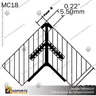 MC18 - ROUND & SQUARE CORNER JOIN PROFILES, photo 3