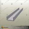 ALUMINIUM U CHANNEL - 18MM PANELS, photo 2