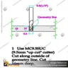 9.5MM SOLID CARBIDE DOUBLE FLUTE SPIRAL CUTTER, photo 4