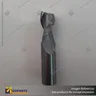 9.5MM SOLID CARBIDE DOUBLE FLUTE SPIRAL CUTTER, photo 3