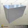 COUNTERTOP/CASHIER DESK WITH LOCKABLE DRAWER, photo 1