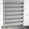 ALUMINIUM SLATWALL - 25MM PITCH, photo 4