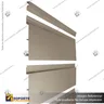 ALUMINIUM SLATWALL - 150MM PITCH, photo 3