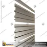 ALUMINIUM SLATWALL - 50MM PITCH, photo 3