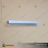 ALUMINIUM SLATWALL- 25MM TOP PLANK, photo 3