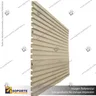 ALUMINIUM SLATWALL- 25MM TOP PLANK, photo 4