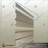 ALUMINIUM SLATWALL - 75MM PITCH, photo 4